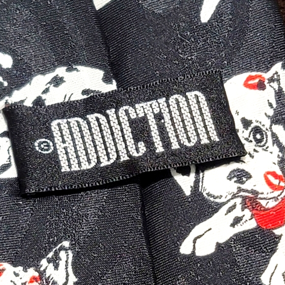 Addiction 101 Dalmatians Dogs Puppies Tie - Picture 7 of 8